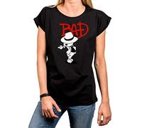 MAKAYA Magliette Danza - Bad Dog Jackson T-Shirt Divertenti Donna