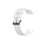 MAKAZHZZRM Cinturino in silicone adatto for Mibro C3 C2 Smartwatch da 20 mm e 22 mm, adatto for Mibro Watch T1 T2/A1 A2/X1/Lite2/Lite 3 Pro(White,20mm)