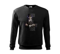 Makdi Wednesday This Is My Happy Face Fun Felpa Unisex Nera Size L