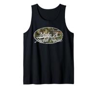 Make A Joyful Noise Camouflage Vintage Distressed Canotta