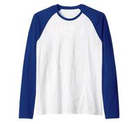 Make a Joyful Noise Unto The Lord Psalm 98:4 Christian Maglia con Maniche Raglan