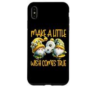 Make A Little Wish Dandelion Gnome Graphic For Gardener Custodia per iPhone XS Max