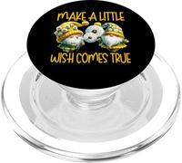 Make A Little Wish Dandelion Gnome Graphic For Gardener PopSockets PopGrip per MagSafe