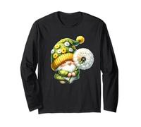 Make A Little Wish Dandelion Gnome Graphic For Gardening Mom Maglia a Manica