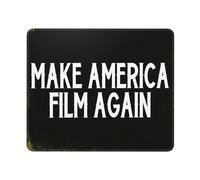 Make America Film Again Tappetino per Mouse Liscio Mousepad Portatile Tappetini per Il Mouse per Laptop Casa Ufficio 25X30Cm
