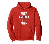 Make America Fit Again Felpa con Cappuccio