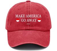 Make America Go Away Cappello, Make America Go Away Cappello Unisex, CH - Rosso, Taglia unica