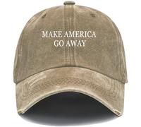 Make America Go Away Hat, berretto Groenlandia, cappello da baseball Make America Go Away, Khika-PN-1, 53