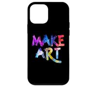 Make Art Pittore Artista Insegnante Artsy per Uomini Donne Bambini Custodia per iPhone 12 mini