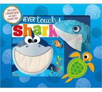 Make Believe Ideas Never Touch a Shark Book and Plush (Copertina rigida)