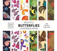 Make Better Crafts Beautiful Butterflies Scrapbook Paper (Tascabile)