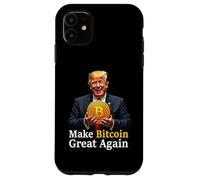 Make Bitcoin Great Again Trump Bitcoin Crypto Future Custodia per iPhone 11