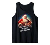 Make Christmas Great Again - Trump Santa Funny Graphic Canotta
