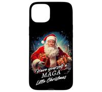 Make Christmas Great Again - Trump Santa Funny Graphic Custodia per iPhone 15 Plus