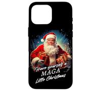 Make Christmas Great Again - Trump Santa Funny Graphic Custodia per iPhone 16 Pro Max