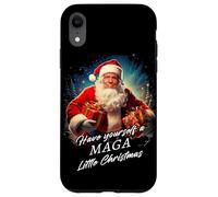 Make Christmas Great Again - Trump Santa Funny Graphic Custodia per iPhone XR
