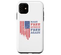Make Free Speech Free Again: First Amendment Conservative Custodia per iPhone 11