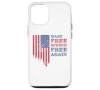 Make Free Speech Free Again: First Amendment Conservative Custodia per iPhone 12/12 Pro