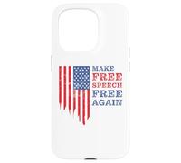 Make Free Speech Free Again: First Amendment Conservative Custodia per iPhone 15 Pro