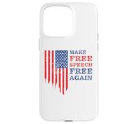 Make Free Speech Free Again: First Amendment Conservative Custodia per iPhone 15 Pro Max