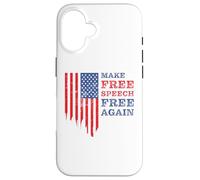 Make Free Speech Free Again: First Amendment Conservative Custodia per iPhone 16