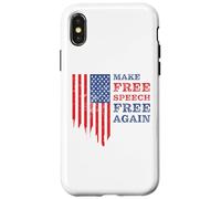 Make Free Speech Free Again: First Amendment Conservative Custodia per iPhone X/XS