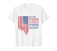 Make Free Speech Free Again: First Amendment Conservative Maglietta