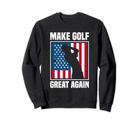 Make Golf Great Again Funny Golf Design Felpa