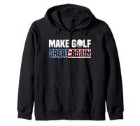 Make Golf Great Again Funny Golf Design Felpa con Cappuccio