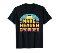 Make Heaven Crowded Maglietta con Stampa Grafica Economica