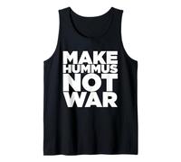 Make Hummus Not War - Peace Middle East Foodie Vegan Canotta