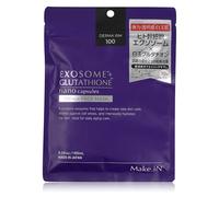 Make.iN EXOSOME + GLUTATHION 10Days Maschera Viso | Cura Exosoma della pelle con cellule staminali, glutatione, Ceramide, CICA, EGF, FGF | Idratante e nutriente