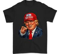 Make Israele Great Again Trump Anti Guerra Iran Free Palestina Satire Da T-Shirt