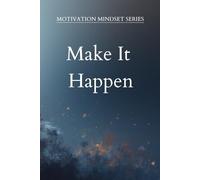 Make It Happen: Minimalist Graph Paper Notebook for Students, Work, School & Productivity 6x9 110 Pages