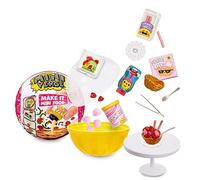 Make It Mini Food Diner Miniverse Serie 2 di MGA - Set da gioco alimentare fai-da-te con luce UV, repliche ingredienti alimentari, confezione sorpresa e gioco in resina - non edibile - Età 8+ anni