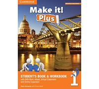 Make it! Plus level 1. Student's book-Workbook. Per la Scuola media. Con DVD-ROM. Con e-book. Con espansione online [Lingua inglese]