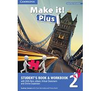 Make it! Plus level 2. Student's book-Workbook. Per la Scuola media. Con DVD-ROM. Con e-book. Con espansione online [Lingua inglese]: 1