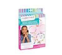 Make It Real 1216 Kit Braccialetti Tesoro Arcobaleno | Set Creazione Gioielli Fai da Te per Bambine con Perline Colorate e Ciondoli | Gioco Creativo Regalo Ragazza | 164 pezzi e 3 Charm in metallo