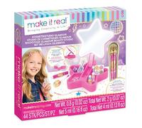 Make It Real 2512 Set Bellezza Celebrità - Set Trucco Bambina con Specchio Luminoso a Stella e Accessori | Beauty Kit Creativo 6+ Anni