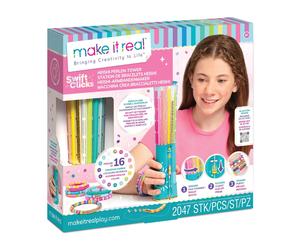 Make It Real 2901459 Heishi Perlen-Tower, automatisches Auffädeln, DIY Armband S