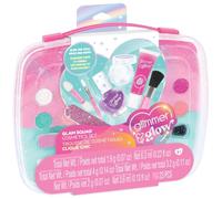 Make It Real 2970019 - Valigetta per cosmetici Glam Squad, per bambini | Glimmer & Glow - Set di trucchi per giovani appassionati di bellezza, primo trucco, regalo di compleanno per bambini