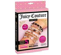 Make It Real Mini catene e ciondoli Juicy Couture - Kit di braccialetti per creazione di gioielli per l'amicizia tra adolescenti - Regali per ragazze