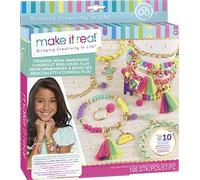 Make It Real - Chaine Et Breloque Fluo - Fabrication de bijoux enfants - Des 8 ans - Lansay