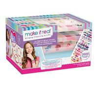 Make It Real DIY Jewellery Making Bead Set with Beads, Charms and Storage - Arts