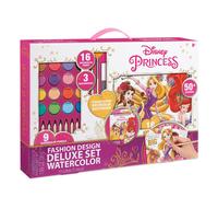 Make It Real Disney Princess: Fashion Design Deluxe Set Watercolor ... NUOVO