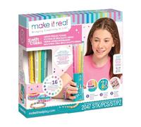 Make It Real Macchina Crea Braccialetti Heishi con 2047 Perline Colorate, 16 Colori Trendy, Giochi Creativi per Bambine, Multicolore, Idea Regalo Creativa, da 8 Anni