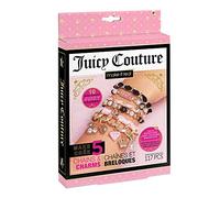 Make It Real Mini catene e ciondoli Juicy Couture - Kit di braccialetti per creazione di gioielli per l'amicizia tra adolescenti - Regali per ragazze