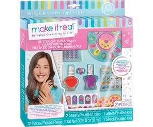 Make It Real Set Manicure, Festa Glitter Girl