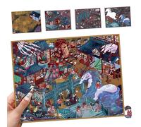 Make La Tua Casa Adesivi - Effetto 3D Per Scene Di Scena Horror, Decalcomanie Di Scrapbook Riutilizzabili Per Insegnanti Per Bambini Appassionati Di Attività Scolastiche A Tema Halloween