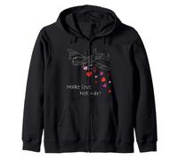 Make Love Not War Aereo Cuore Pace Stop Wars Pacifist Felpa con Cappuccio